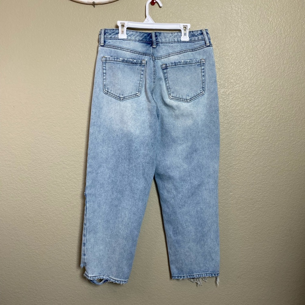 Jessica Simpson Throwback Patchwork Cropped Denim… - image 7